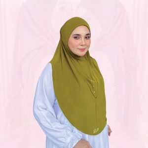 Qadeeja - Olive Green